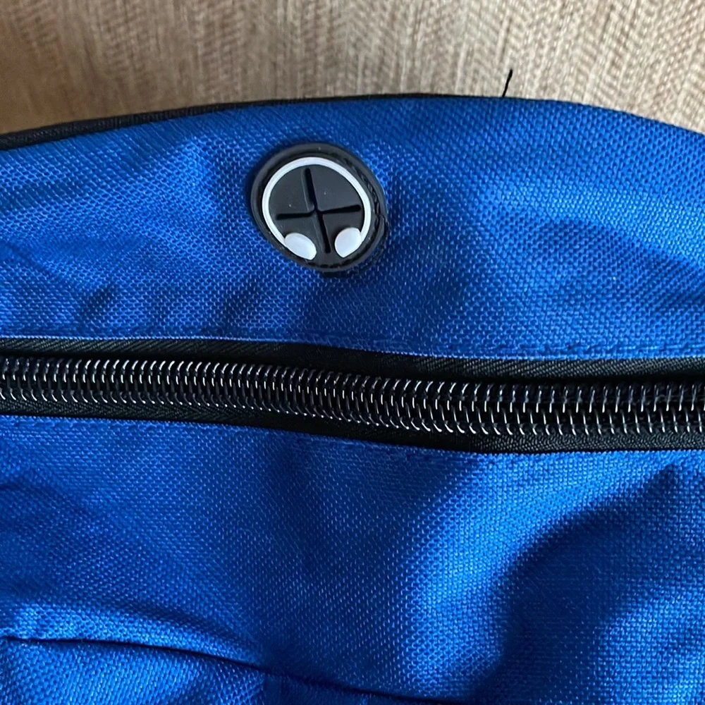 NWT Arctic Star backpack blue w/ front pocket zip padded back mesh side pockets